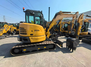 รถขุด XE55D XE55U ใหม่เอี่ยม รถขุดขนาดเล็ก 5 ตัน รถขุดตีนตะขาบ พร้อมบุ้งกี๋ขนาด 0.2 ลูกบาศก์เมตร - Product Image 3