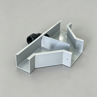 Pièces de fabrication en tôle d'aluminium de haute précision, découpe laser CNC, pliage, finition anodisée, pièces en tôle OEM