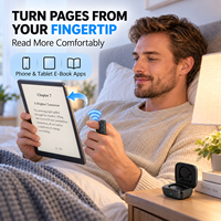 Bague Télécommande Intelligente Sans Fil Bluetooth pour Téléphone Portable, Minuteur de Selfie, Tourne-Page, Contrôleur TikTok