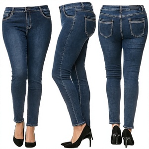 Jeans en denim pour femmes en gros – Coton/Spandex, coupe skinny évasée, délavé, respirant, écologique, couleur bonbon, décontracté, qualité supérieure - Product Image 6
