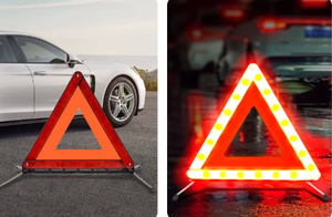 Triángulo portátil reflectante de seguridad para emergencias en carretera para automóviles - Product Image 6