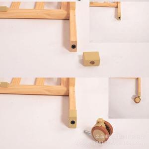 Couvre-pieds de lit bébé 2cmx4cm en plastique beige, protection durable pour meubles - Product Image 3