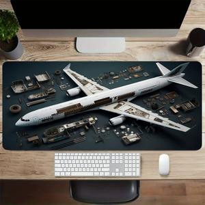 Alfombrilla de Ratón Grande con Diseño de Avión, Antideslizante, de Goma, Sublimada, para Accesorios de PC, Venta al Por Mayor - Product Image 4