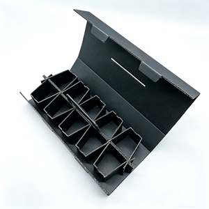 Boîte <span class=keywords><strong>de</strong></span> transport en papier kraft pour 6 à 10 œufs, vente en gros |   Emballage d'œufs durable pour l'agriculture et la vente au détail - Product Image 6