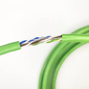 Paire torsadée CAT5E U/UTP 24AWG 4PR 350Mhz PVC Veste Eca Évalué CE CPR Approbation - Product Image 2