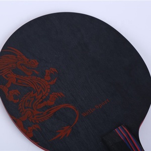 N. ° 6 HOJA DE Pádel de fibra de carbono para tenis de mesa profesional, de alta calidad, equivalente a <span class=keywords><strong>Stiga</strong></span> carbon 7,6 - Product Image 3