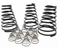 Le fil plat cylindrique d'acier au carbone à haute résistance de force tous dactylographient les ressorts à haute résistance de diverses tailles de tour de bobine en métal flexible