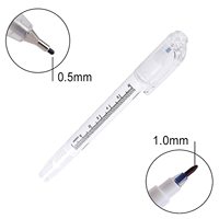 Marqueurs chirurgicaux pour la peau, stylo marqueur pour tatouage, stylo marqueur à pointe ultra fine