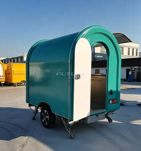 <span class=keywords><strong>Mini</strong></span>-remorque de restauration au design simple pour la vente de glaces, directement de l'usine, idéale pour les activités extérieures - Product Image 6
