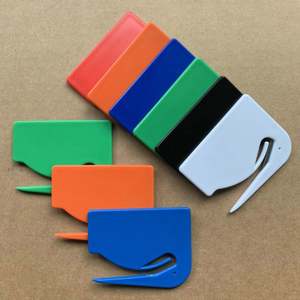 Customized Logo Letter Opener Durable Letter Opener Office Plastic Letter Cutter Box Opener Packaging Opening Promotional <b>Gift</b> - Product Image 4
