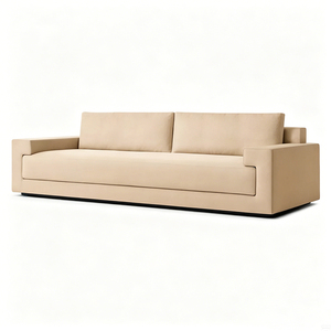 Sofá de Terciopelo Moderno de Mediados de Siglo, Sofá de Lujo de 2 y 3 Plazas para Sala de Estar de Residencias de Alta Gama y Vestíbulo de Hoteles Boutique - Product Image 2