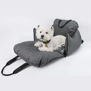 Cama para Perros de Doble Uso, Moderna, de Tela, para Perros Grandes, Diseño Sólido, para el Asiento Trasero del Automóvil, Tipo Nido, Ideal para Viajes, para Todas las Estaciones - Product Image 4