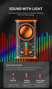 <span class=keywords><strong>2023</strong></span> Best Seller <span class=keywords><strong>Mini</strong></span> Wireless per altoparlante Bluetooth con RGB illuminazione a LED Design personalizzato trasparente per Computer cellulare - Product Image 2