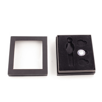 Boîte cadeau rigide avec couvercle et base écologiques, boîte d'emballage de luxe en papier pour ceintures, sous-vêtements, serviettes, boîte cadeau en carton premium, vente en gros