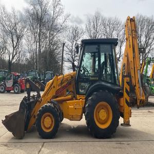 รถตักดินขนาดเล็ก3CX มือสองรถตักดินรถตักตีนตะขาบพร้อมเครื่องยนต์หลักและปั๊มสำหรับการใช้งานท่อนซุง - Product Image 1