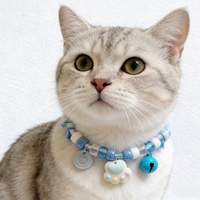 Collier pour animaux de compagnie moderne, luxueux, élégant, simple, réglable, doux, respirant, léger, écologique, en polyester, personnalisé