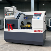 Nouvelle machine à tourner CNC à lit horizontal CK0660 de haute qualité, certification CE, Max. Diamètre du balancier 260 mm Système de contrôle