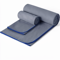 Serviette de sport personnalisée avec logo de salle de sport, portable, pour les voyages, en plein air, absorbant la transpiration, séchage rapide, pour la course à pied