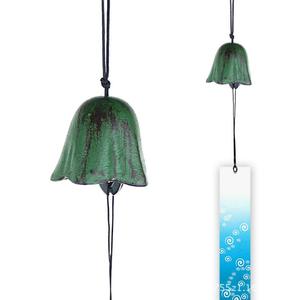 Campanas de hierro estilo japonés, campanillas de viento de metal fundido del sur, flor pentagonal, regalos de templo, colgantes, adornos, retro - Product Image 5