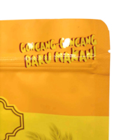 Sac d'emballage d'œufs salés, sac à fermeture éclair, pochette à bonbons avec impression UV