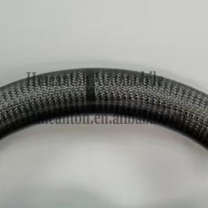 Gran <span class=keywords><strong>oferta</strong></span> de cuero de carbono para Volkswagen R-line Passat Golf Jetta Tiguan Polo Bora <span class=keywords><strong>Arteon</strong></span> 2010-2025 volante de coche - Product Image 5