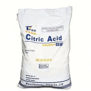 ราคาขายส่ง กรดซิตริกไร้น้ำ เกรดอาหาร 99% ผงกรดซิตริก CAS 5949-29-1 - Product Image 2