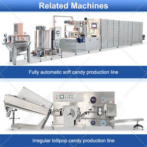 OCEAN China Hard Candy Pouring <b>Machine</b> <b>Make</b> Plant Sour Jelly Gummy Production Line - Product Image 5
