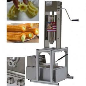 Máquina Comercial para Hacer Churros Españoles de 5L y Freidora de Frutas Latinas de 6L, Equipo de Cocina Comercial para la Elaboración de Productos a Base de Granos - Product Image 2
