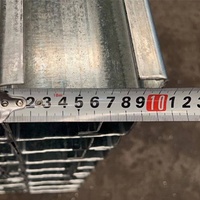 Profilés en aluminium en forme de C et en forme de U, prix avantageux, bonne qualité, surface brillante, profilés en acier de section C