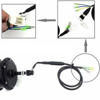 Ugreen — câble d'extension de moteur de vélo électrique, 9 broches, adaptateur de moteur avec connecteur à effet hall, pour pièces de bicyclette