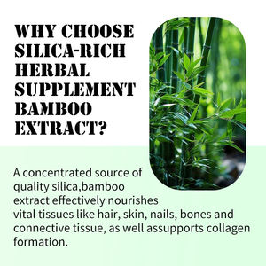 Capsules d'extrait <span class=keywords><strong>de</strong></span> <span class=keywords><strong>bambou</strong></span> biologique <span class=keywords><strong>de</strong></span> haute qualité OEM pour la santé des os et des articulations - Product Image 3