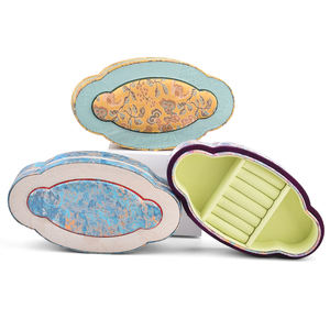 กล่องเครื่องประดับสไตล์จีนแบบดั้งเดิมขายส่งแหวนต่างหูแพคเกจเครื่องประดับที่มีสีที่แตกต่างกัน - Product Image 2