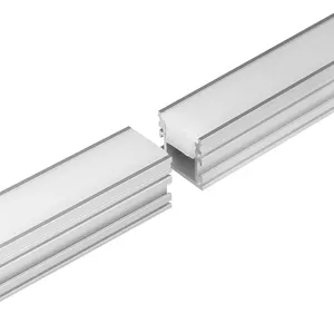 Profilé aluminium led encastrable étanche IP76, éclairage linéaire pour mur de terrasse et sol