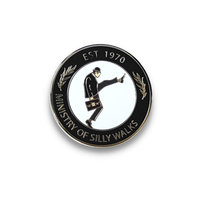 Meilleures ventes – Broche en métal émaillé nickel noir personnalisée sans MOQ, avec logo, motifs fleurs, feuilles d'érable, plantes naturelles, paysages