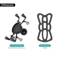 Résistant au stress et hautement réglable. +100 pour la sécurité et le confort X Support universel pour téléphone VIN-SJ-XWXC