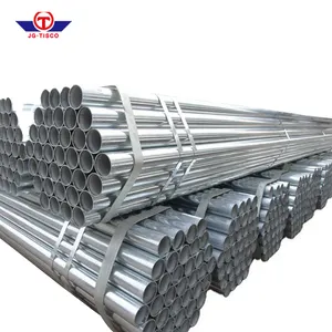 Tubo de acero redondo galvanizado en caliente/tubo GI pre galvanizado fabricante de tubos a bajo precio