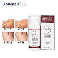 Gel cicatrisant en silicone de qualité médicale 100% silicone 30g, crème cicatrisante recommandée par les dermatologues pour les cicatrices chirurgicales du visage et du corps