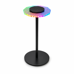 Lampada da Tavolo <span class=keywords><strong>UFO</strong></span> RGB OEM Ricaricabile, Luce Notturna LED Senza Fili in Acrilico, Controllo Touch USB-C, Lampada d'Ambiente per Camera da Letto, Bar, Regalo - Product Image 1