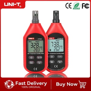 เครื่องวัดอุณหภูมิและความชื้นดิจิตอลขนาดเล็ก UNI-T รุ่น UT333/UT333BT OEM/ODM IP55 น้ำหนักเบา ดีไซน์ตามหลักสรีรศาสตร์ ใช้งานง่าย - Product Image 2