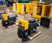Groupe électrogène diesel super silencieux 240V/480V, refroidissement par air/eau en option, démarrage automatique, démarrage électrique 24V DC, extérieur