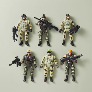 Ensemble de figurines de soldats de l'<span class=keywords><strong>armée</strong></span> pour garçons, ensemble de <span class=keywords><strong>jeu</strong></span> militaire, remplisseurs de sacs cadeaux, cadeaux pour fêtes <span class=keywords><strong>d</strong></span>'anniversaire, cadeaux pour le bonhomme de neige - Product Image 1