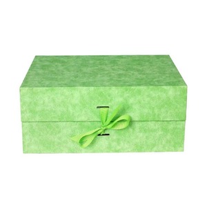 Foldable <b>Magnetic</b> Gift <b>Box</b> With Ribbon Luxury Collapsible Rigid Packaging <b>Box</b> Custom Logo For Wedding Birthday Cosmetic Present - Product Image 3