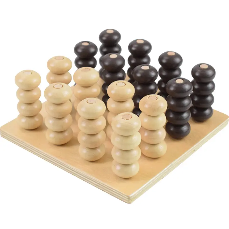 CHCC Baby Montessori sensory aids cube four-piece multi chess kids logical thinking educational toys juegos educativo