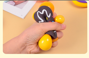 Juguete antiestrés elástico en forma de donut, juguete blandito de subida lenta para aliviar el estrés para adultos, juguete portátil para apretar en el escritorio para viajes - Product Image 2