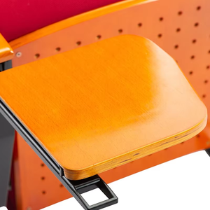 표준 크기 강의실 대학 연속 교회 의자 접이식 강당 의자 - Product Image 4