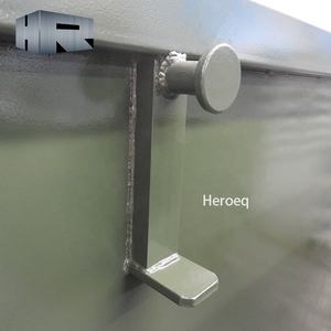 Personalizzato 3CBM in metallo acciaio verde <span class=keywords><strong>Luger</strong></span> cassonetti per il riciclaggio dei rifiuti cestino con porta nuova condizione - Product Image 5