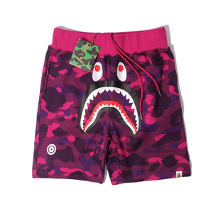 Shorts de sport et de fitness pour hommes 2025, haute qualité, grande taille, imprimé tête de requin camouflage, 100% coton - Product Image 3