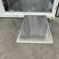 Rampe de chargement mobile pour chariot élévateur à fourche en aluminium robuste et facile à déplacer pour camion frigorifique conteneur