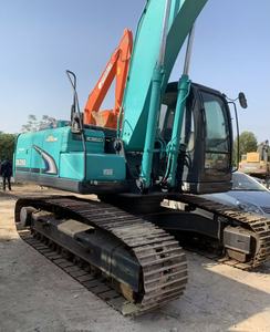 Excavadora de cadenas Kobelco SK200 usada original de Japón, pocas horas de uso, bajo consumo de combustible, para proyectos de movimiento de tierras. - Product Image 1