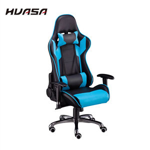Venda quente de couro de alta qualidade Escritório Engrenagem Mesa giratória Altura ajustável com braços estofados Preto Gaming <span class=keywords><strong>Chair</strong></span> - Product Image 3